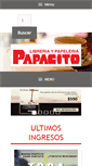 Mobile Screenshot of libreriapapacito.com