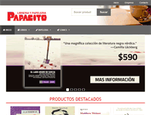 Tablet Screenshot of libreriapapacito.com